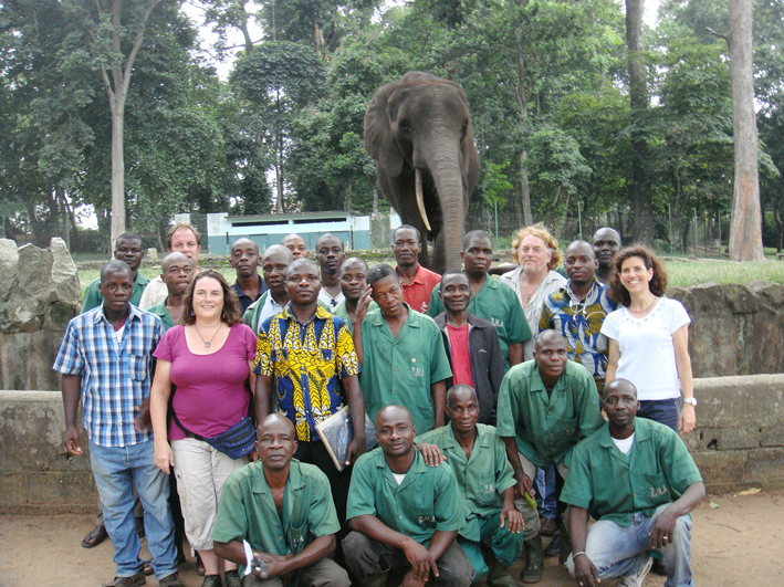 Abidjan Zoo Cooperation Team