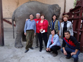 Akademie für Zoo- und Wildtierschutz e.V. im Zoo Almaty